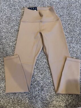 Aritzia High-Rise Leggings in Nude Tan